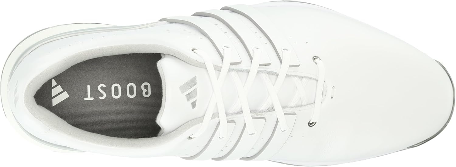 image:imageAdidas Mens Tour360 24 Golf ShoesFootwear WhiteSilver Metallic
