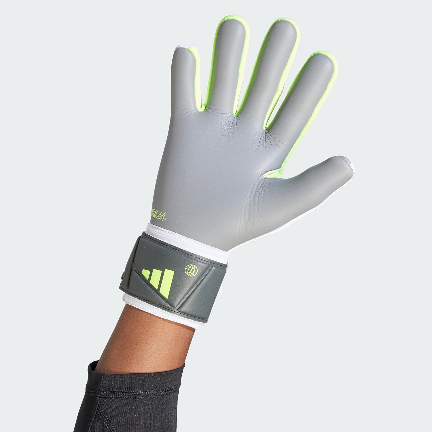 image:imageAdidas Predator Training Goalie Soccer GlovesWhiteLucid LemonBlack