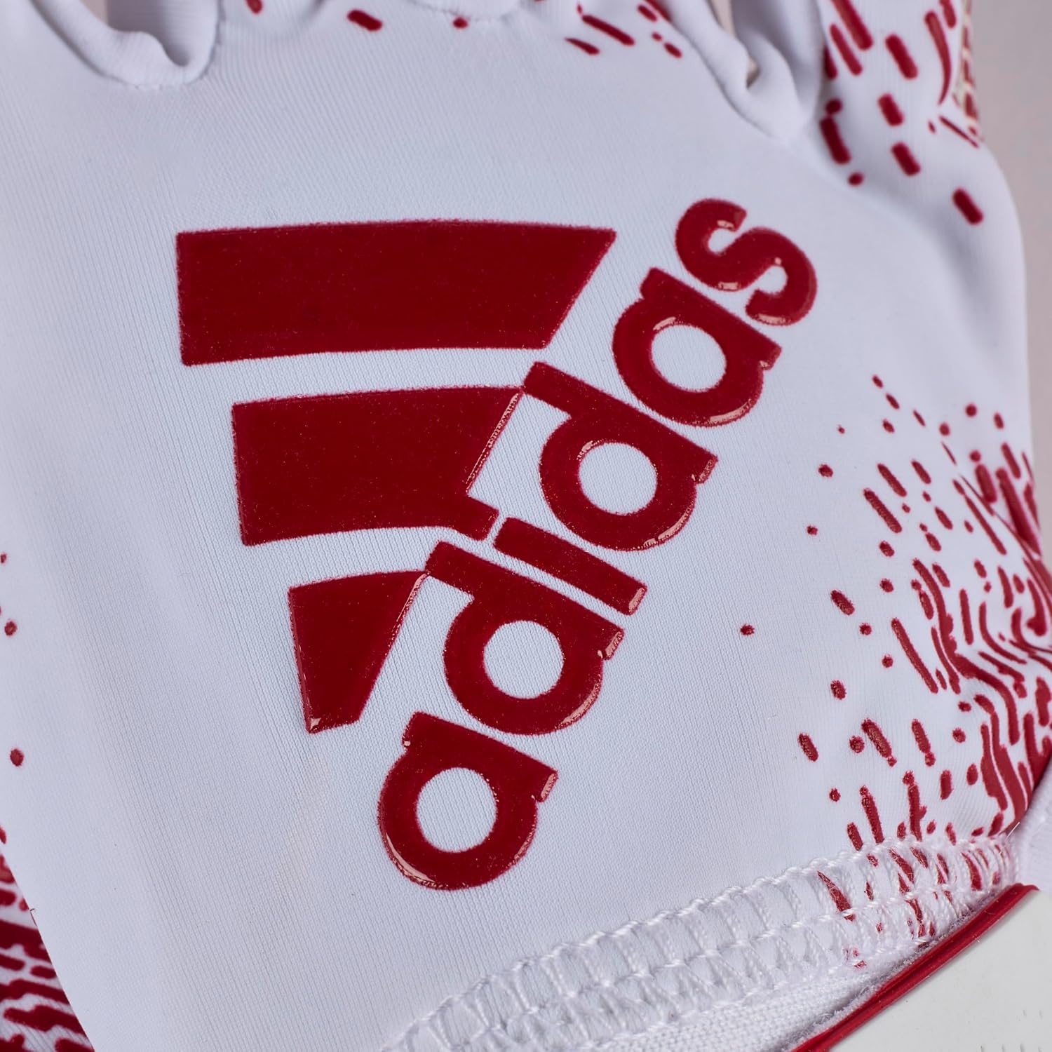 image:imageAdidas Scorchlight 6 Youth Receiver GlovesWhiteRed