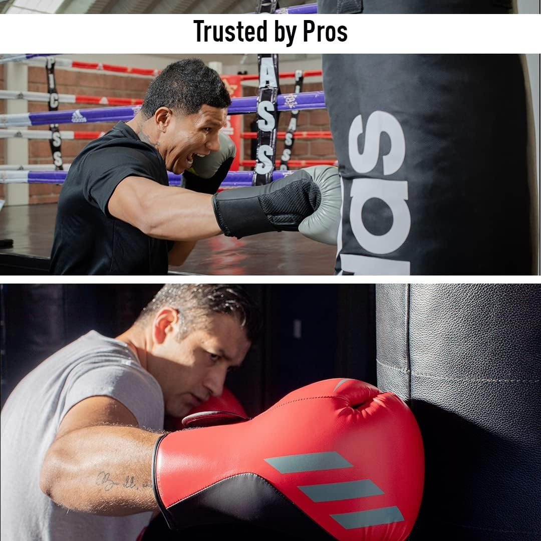 image:imageAdidas Speed TILT 150 Boxing Gloves Training Boxing Gloves for Men amp Women Heavy Bag Gloves Kickboxing Gloves Punching Gloves for Fitness amp MMABlackMat BlackGrey 3
