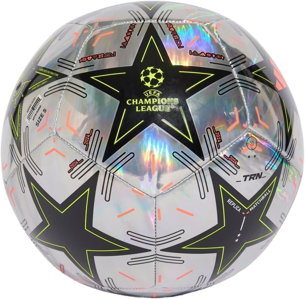 image:imageAdidas UEFA Champions League Soccer BallMulticolorBlackPlatin MetallicTeam Solar Yellow