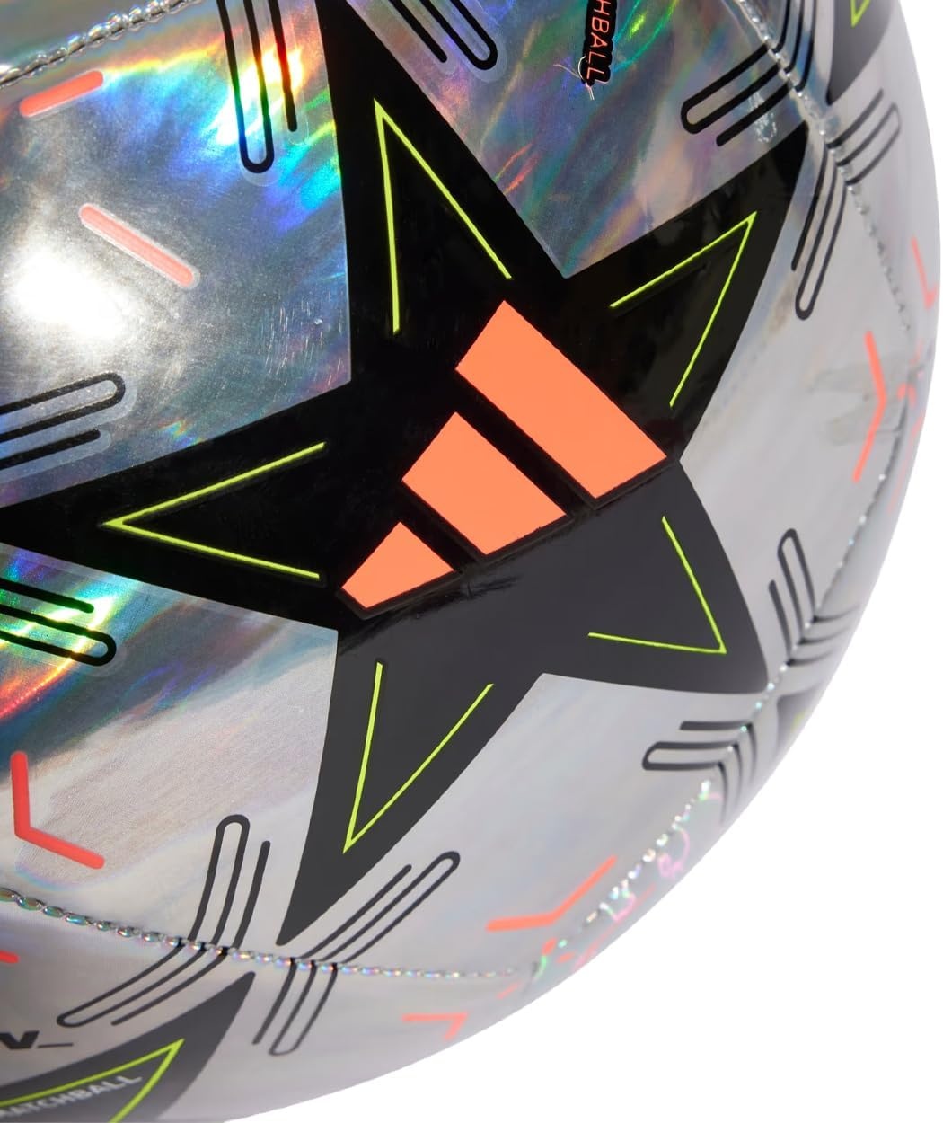 image:imageAdidas UEFA Champions League Soccer BallMulticolorBlackPlatin MetallicTeam Solar Yellow