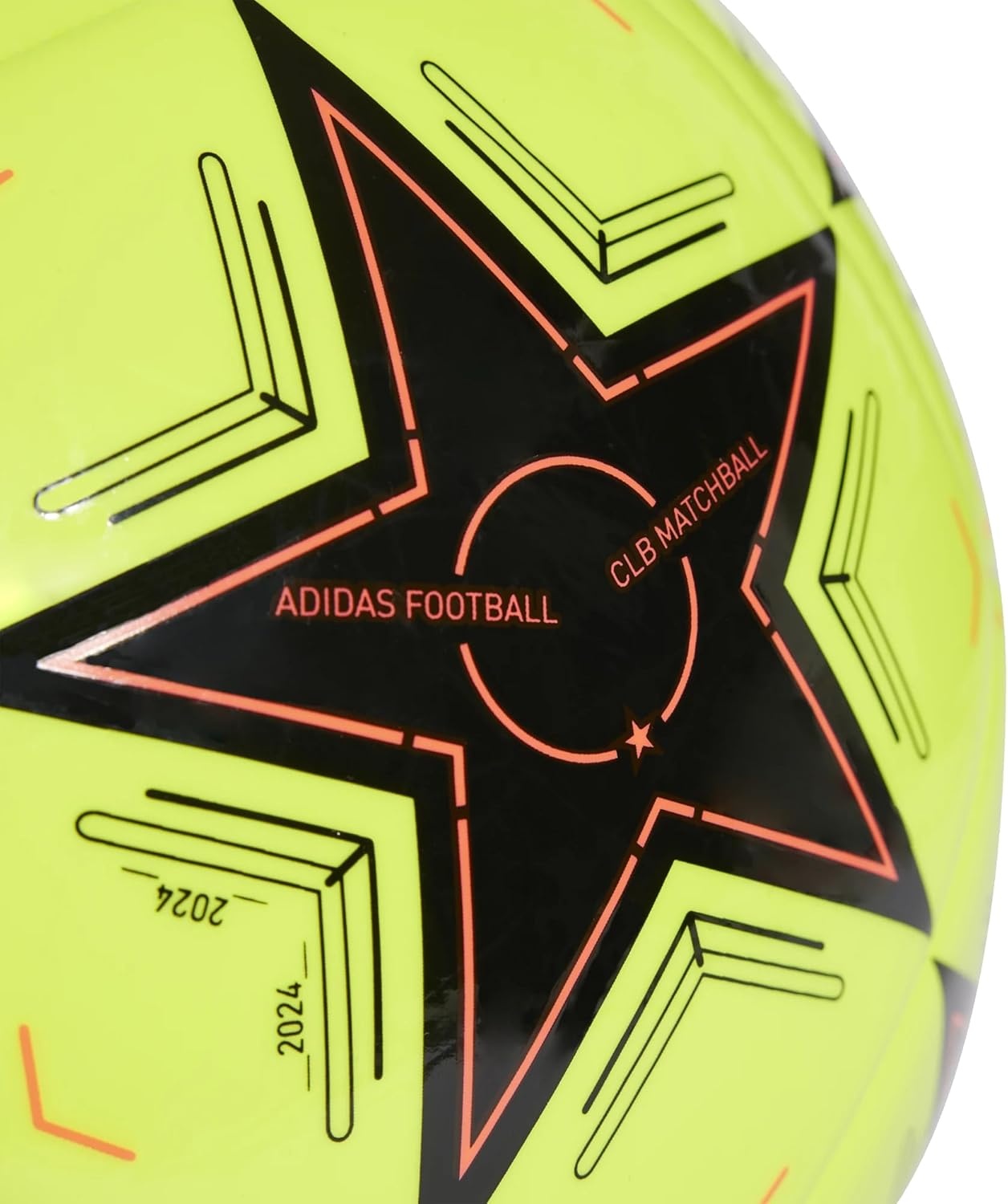 image:imageAdidas UEFA Champions League Soccer BallSolar YellowBlackTurbo