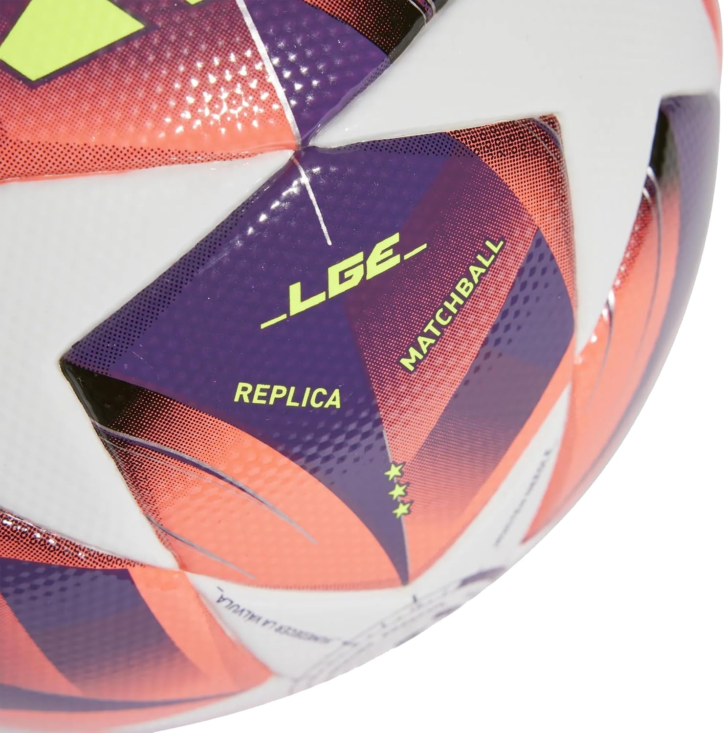 image:imageAdidas UEFA Champions League Soccer BallWhiteAurora BlackTurboSilver Metallic