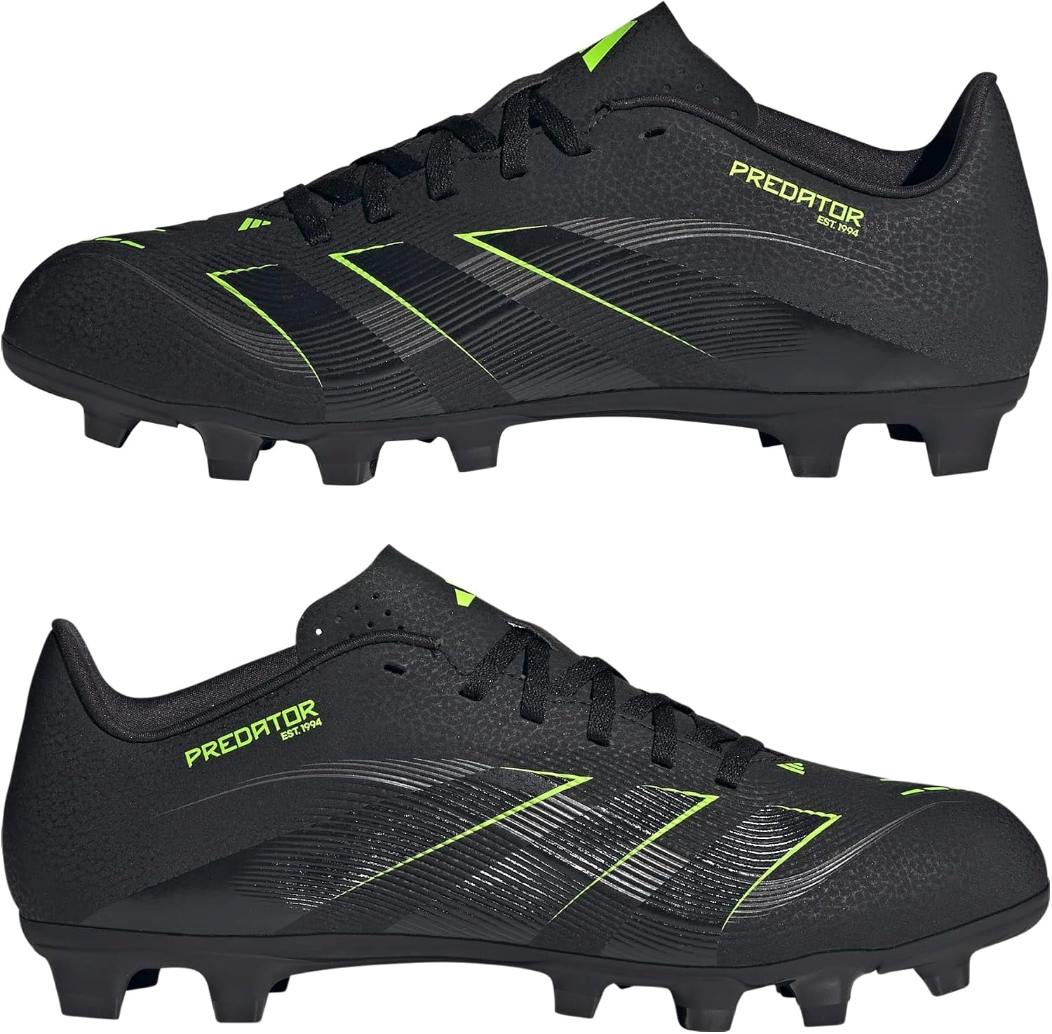 image:imageAdidas Unisex Club Firm GroundMulti GroundBlackCarbonLucid Lemon