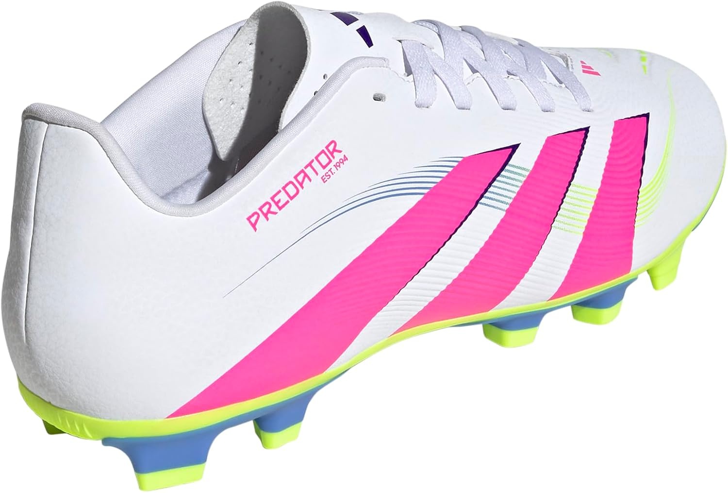 image:imageAdidas Unisex Club Firm GroundMulti GroundWhiteLucid PinkLucid Lemon