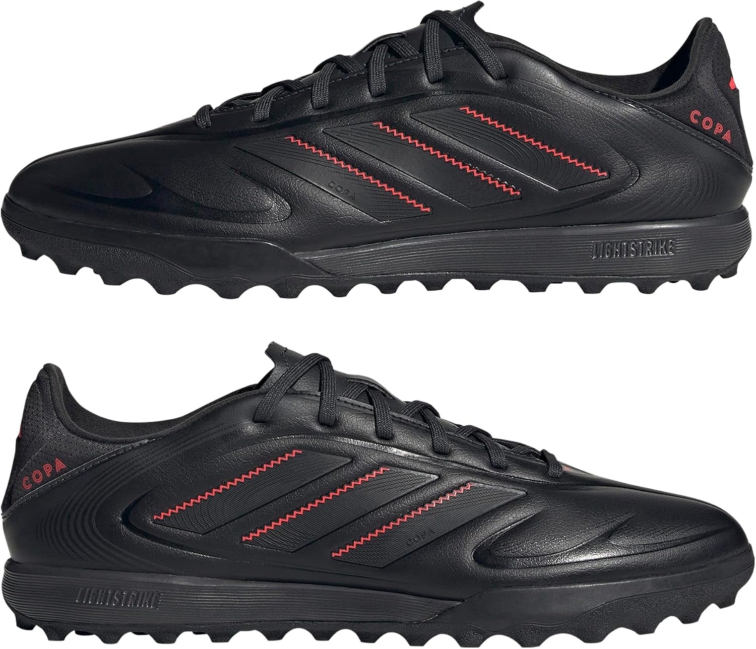 image:imageAdidas UnisexAdult Copa Pure 3 League TurfBlackCarbonLucid Red