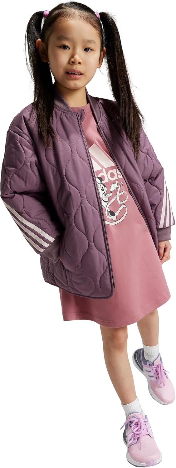 image:imageAdidas UnisexChild Disney Minnie and Daisy DressPreloved CrimsonSandy Pink MetSandy Pink