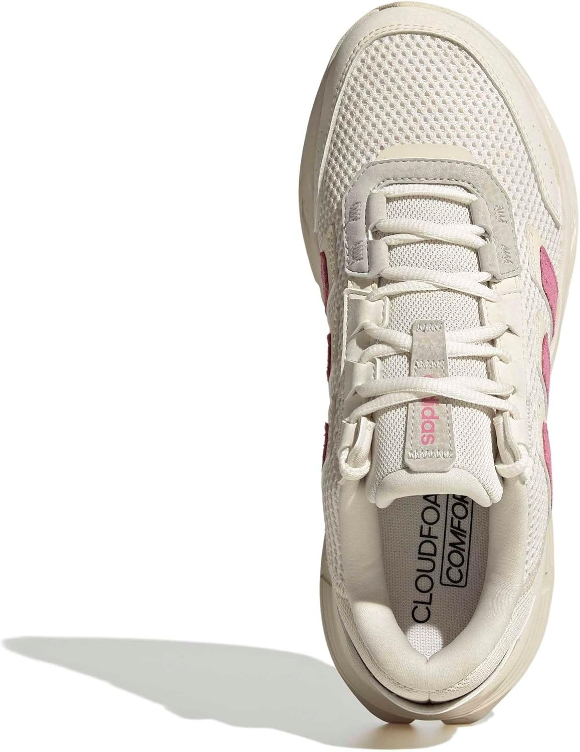 image:imageAdidas Womens AstrastarChalk WhitePink FusionWonder White
