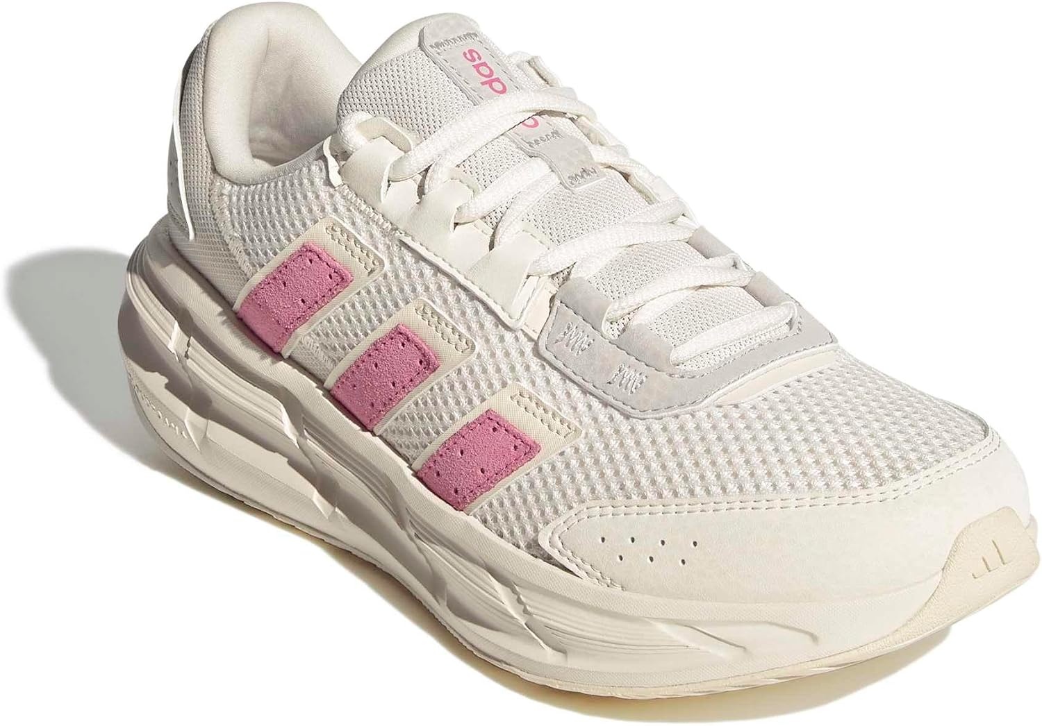 image:imageAdidas Womens AstrastarChalk WhitePink FusionWonder White