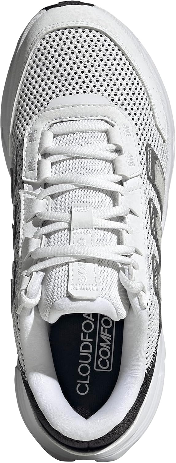 image:imageAdidas Womens AstrastarWhiteSilver MetallicBlack
