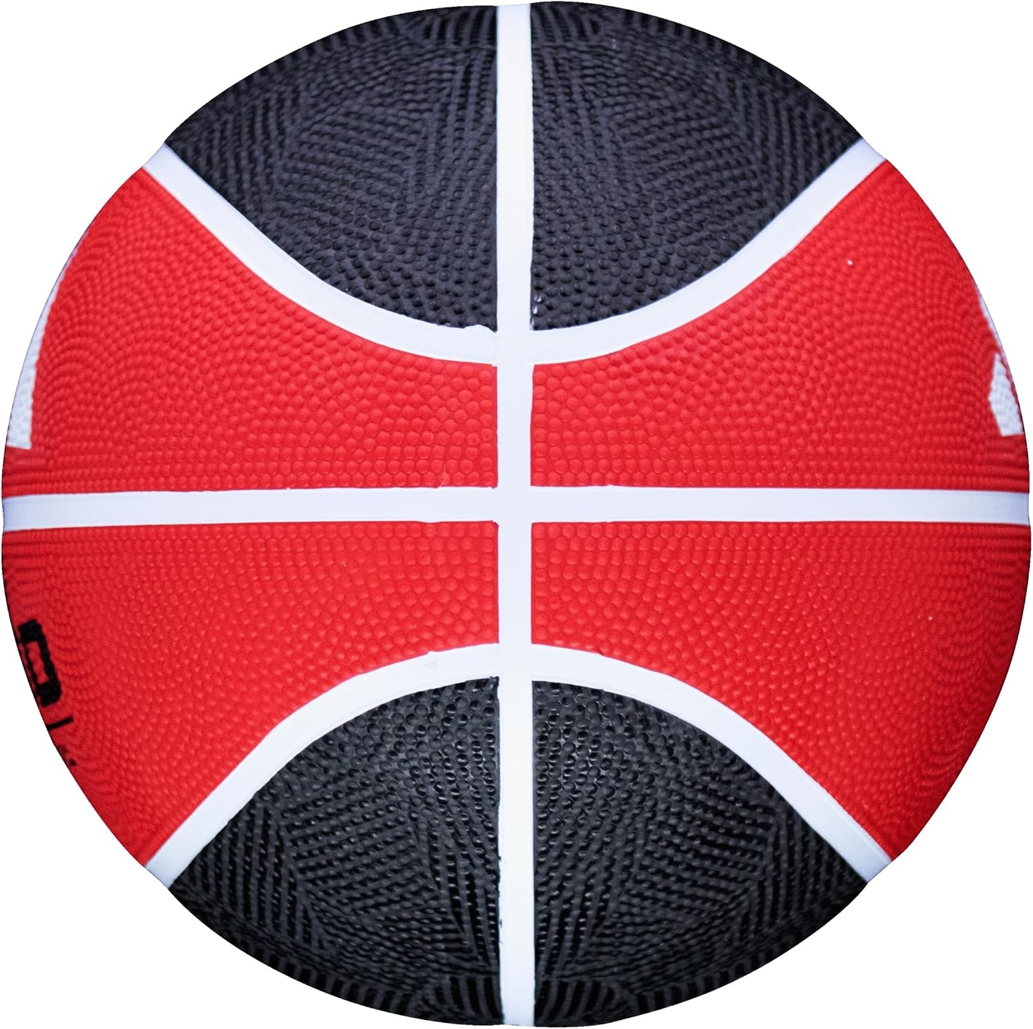 image:imageadidas Grid Recreational Rubber Basketball Durable for Outdoor amp Indoor PlayBlackRed