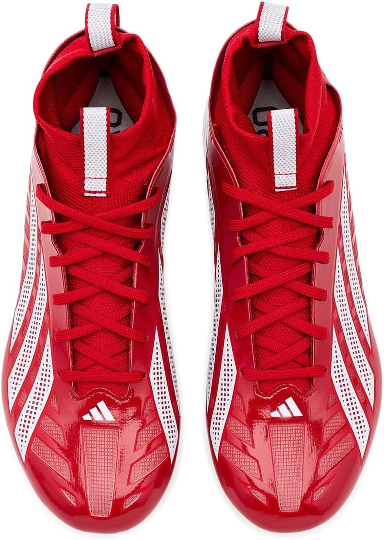 image:imageadidas Adizero Impact Ii American Football ShoesTeam Power RedWhiteTeam Power Red