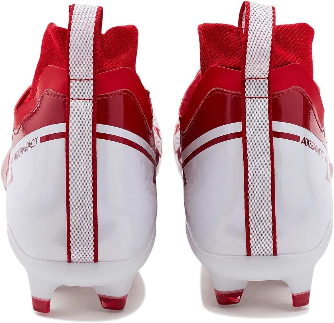 image:imageadidas Adizero Impact Ii American Football ShoesTeam Power RedWhiteTeam Power Red