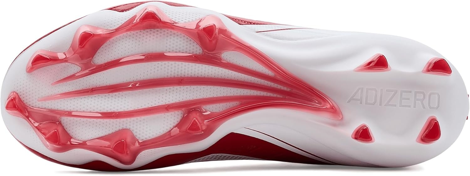 image:imageadidas Adizero Impact Ii American Football ShoesTeam Power RedWhiteTeam Power Red