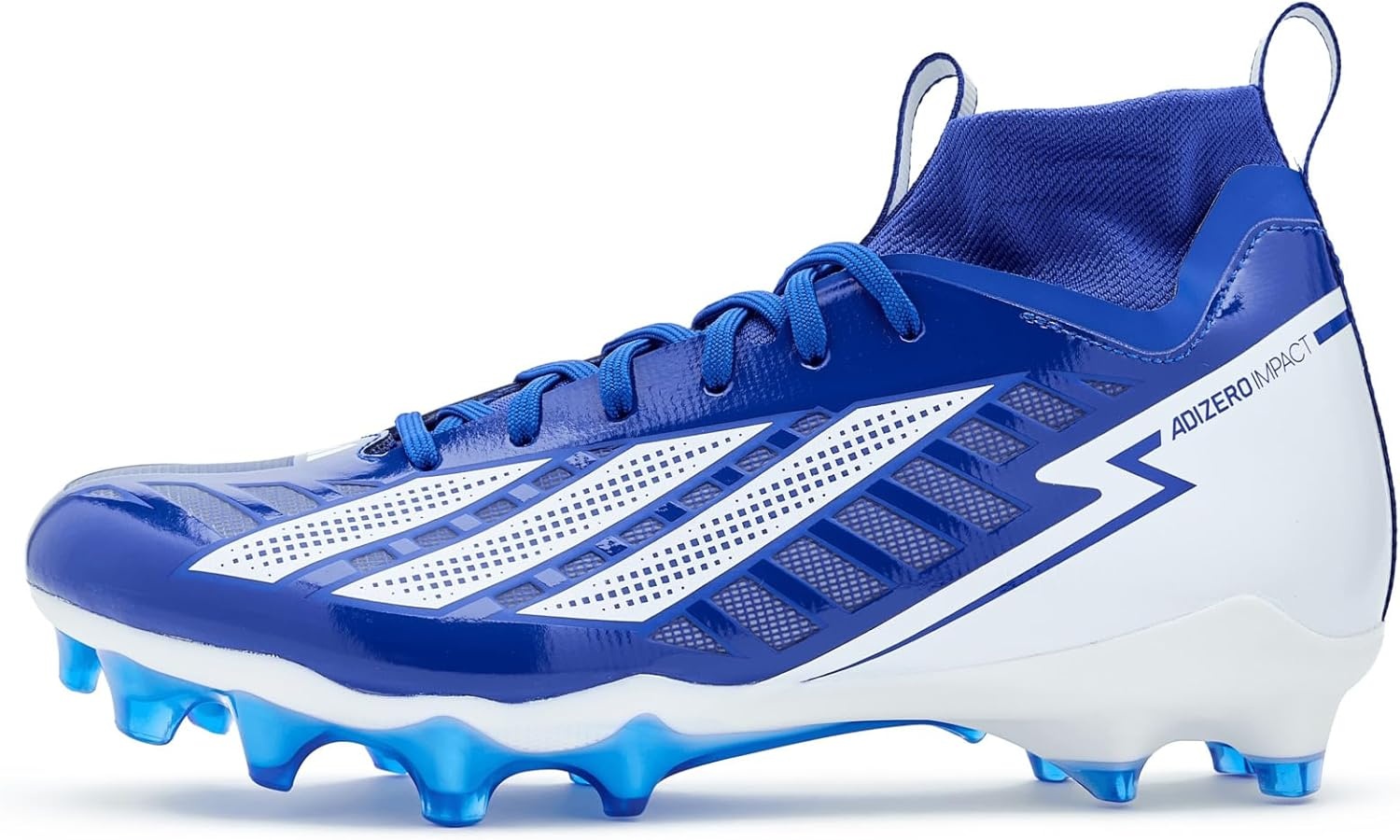 image:imageadidas Adizero Impact Ii American Football ShoesTeam Royal BlueWhiteBlack