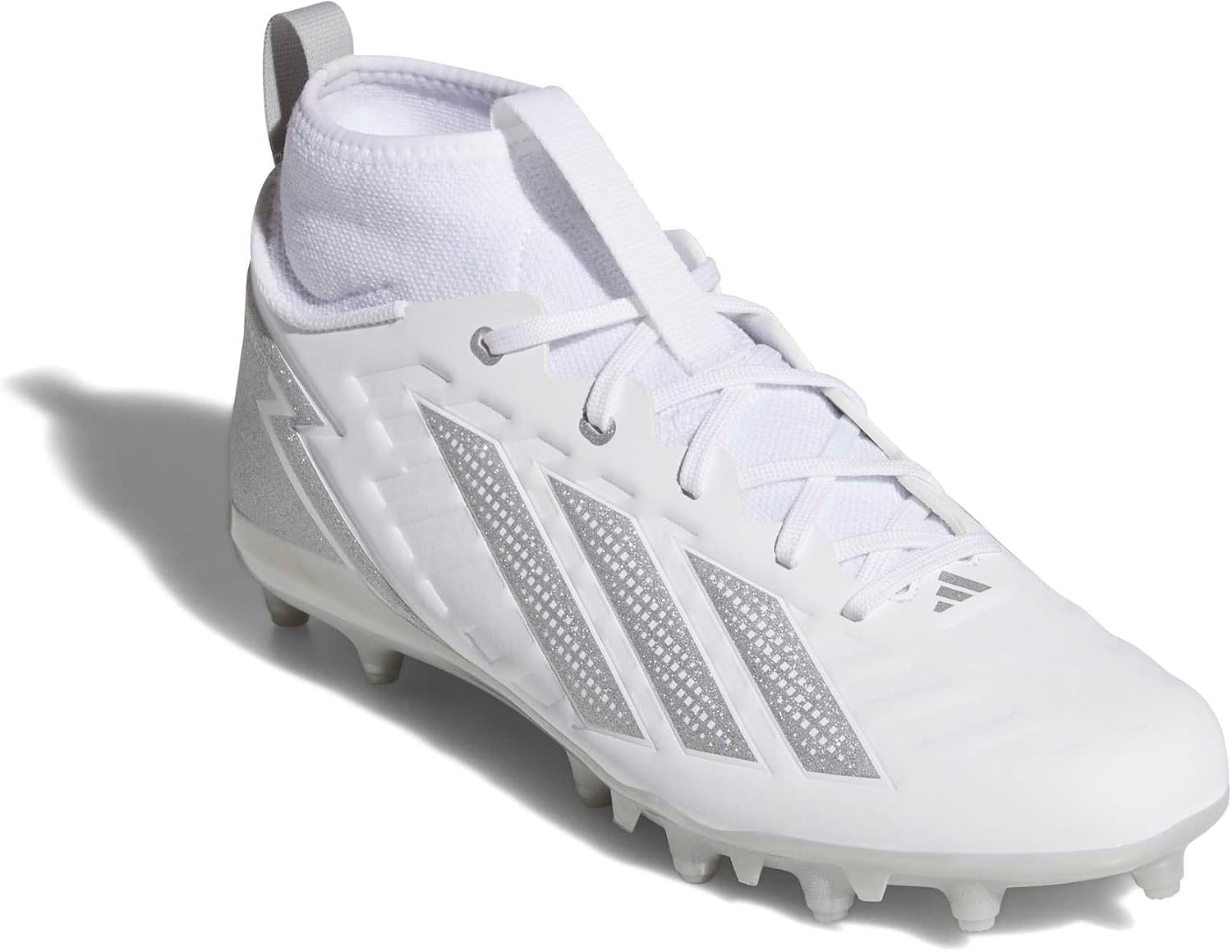 image:imageadidas Adizero Impact2 II American Football ShoesWhiteSilver MetallicWhite