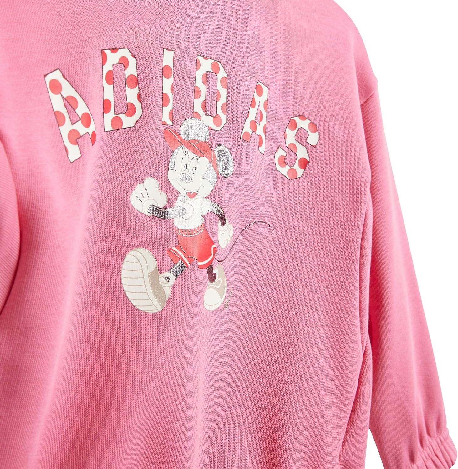 image:imageadidas Baby Girls Disney Minnie Mouse Jogger SetPink FusionMulticolorPure Ruby