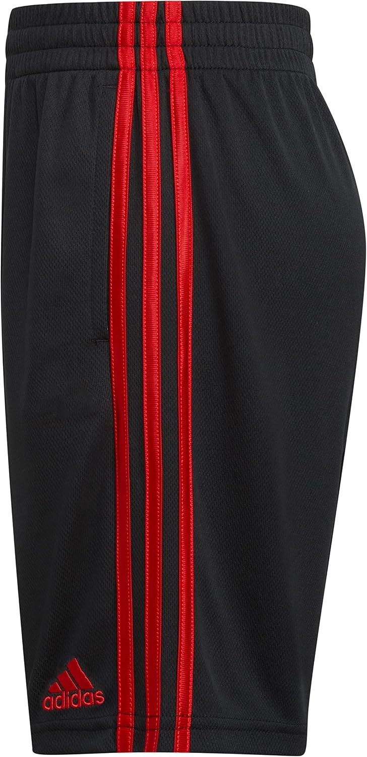 image:imageadidas Boys Classic 3Stripes ShortsBlack With Yellow