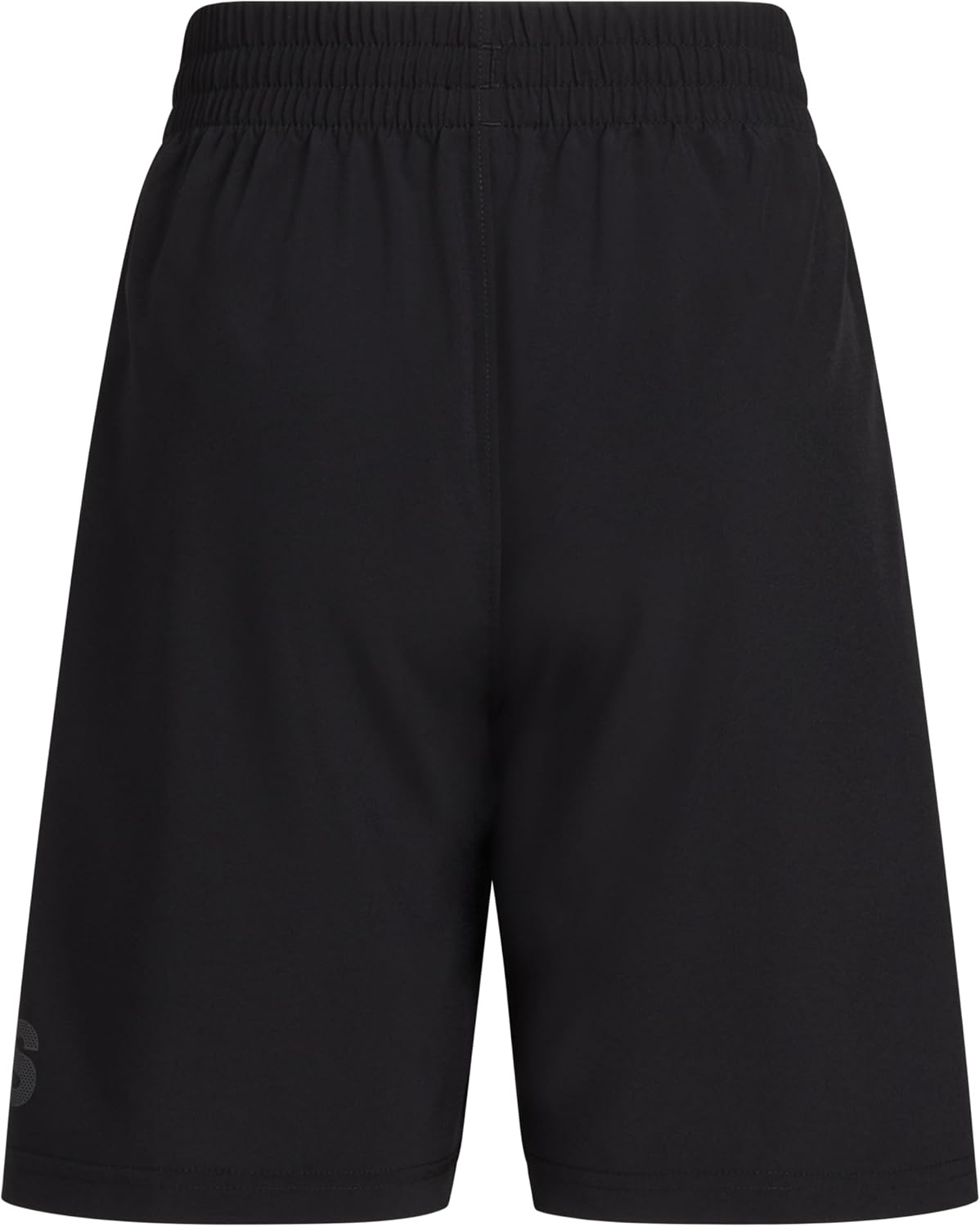 image:imageadidas Boys Elastic Waistband Essential Woven Sportswear ShortsBlackBlack
