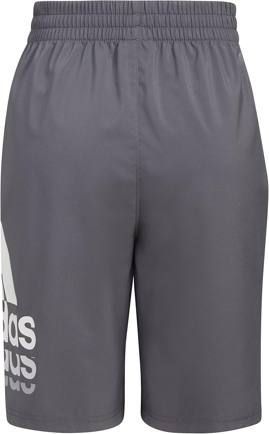 image:imageadidas Boys Elastic Waistband Essential Woven Sportswear ShortsGrey Five
