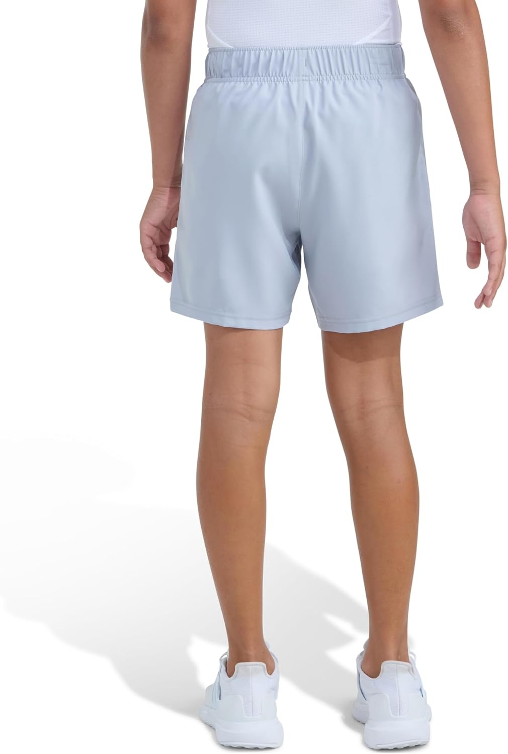 image:imageadidas Boys Essentials Small Logo Woven ShortHalo Silver