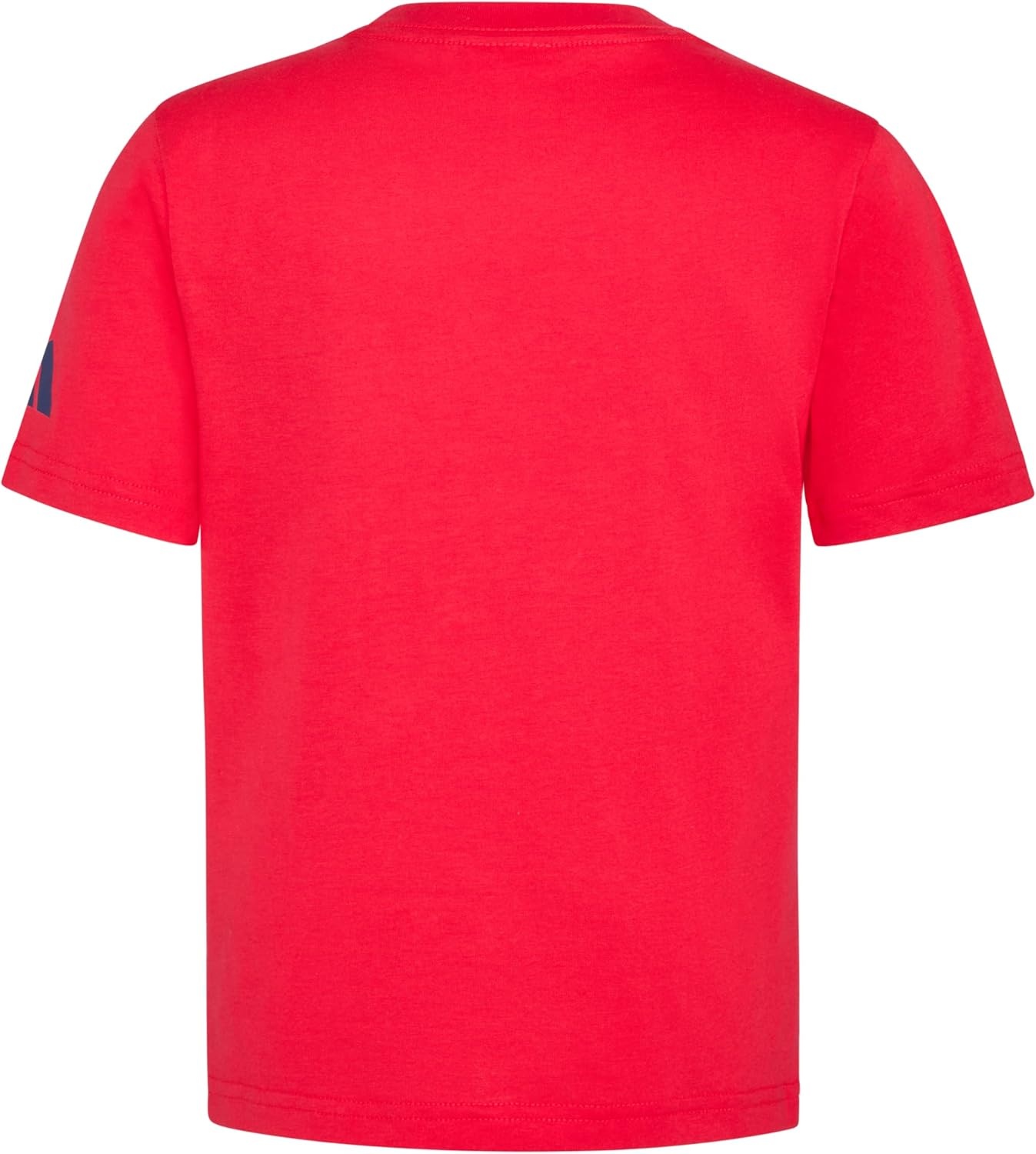 image:imageadidas Boys Short Sleeve World Cup Two Color Logo TeeRedNavy