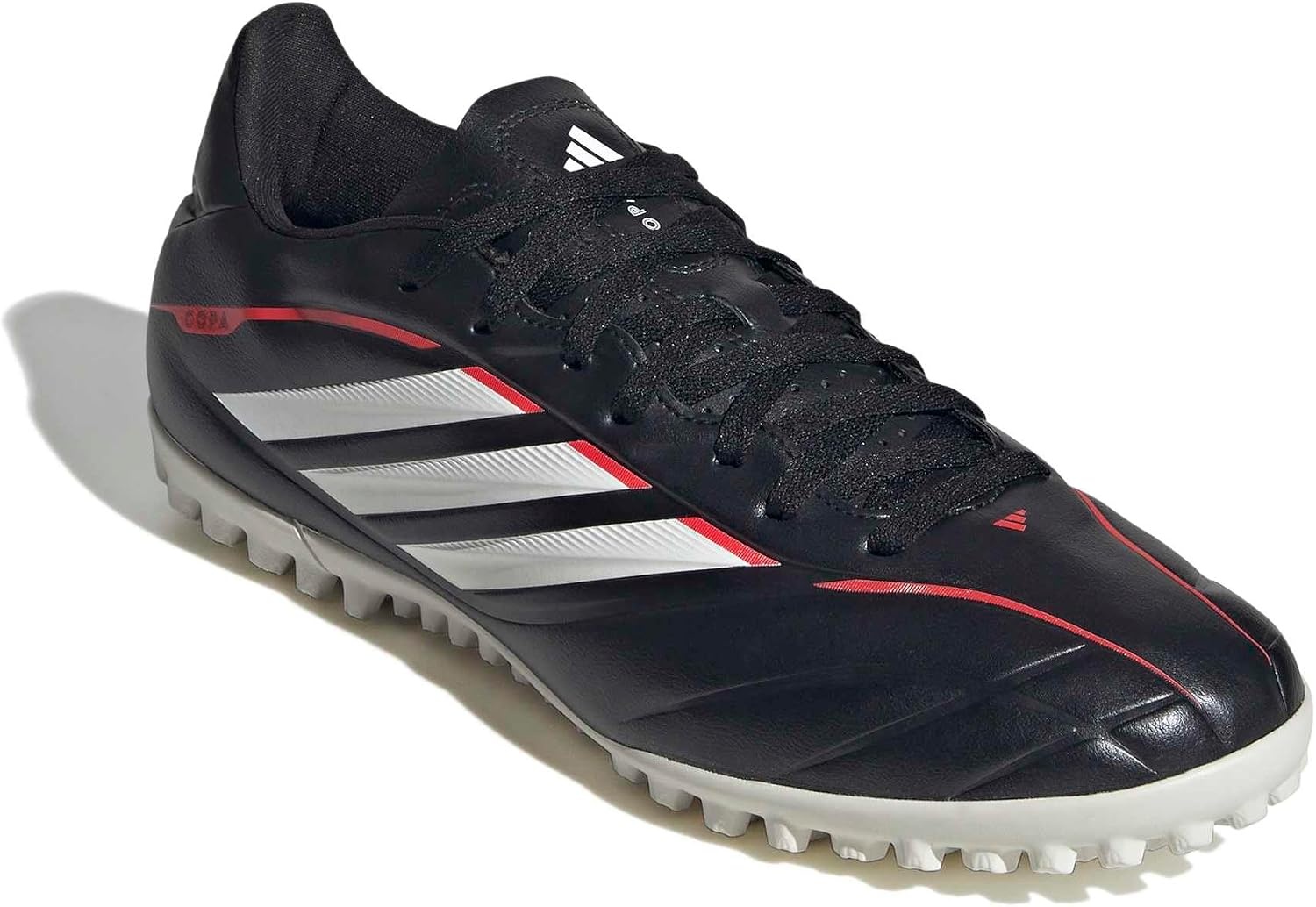 image:imageadidas Copa Pure Iv Club Tf Soccer CleatsBlackWhiteLucid Red
