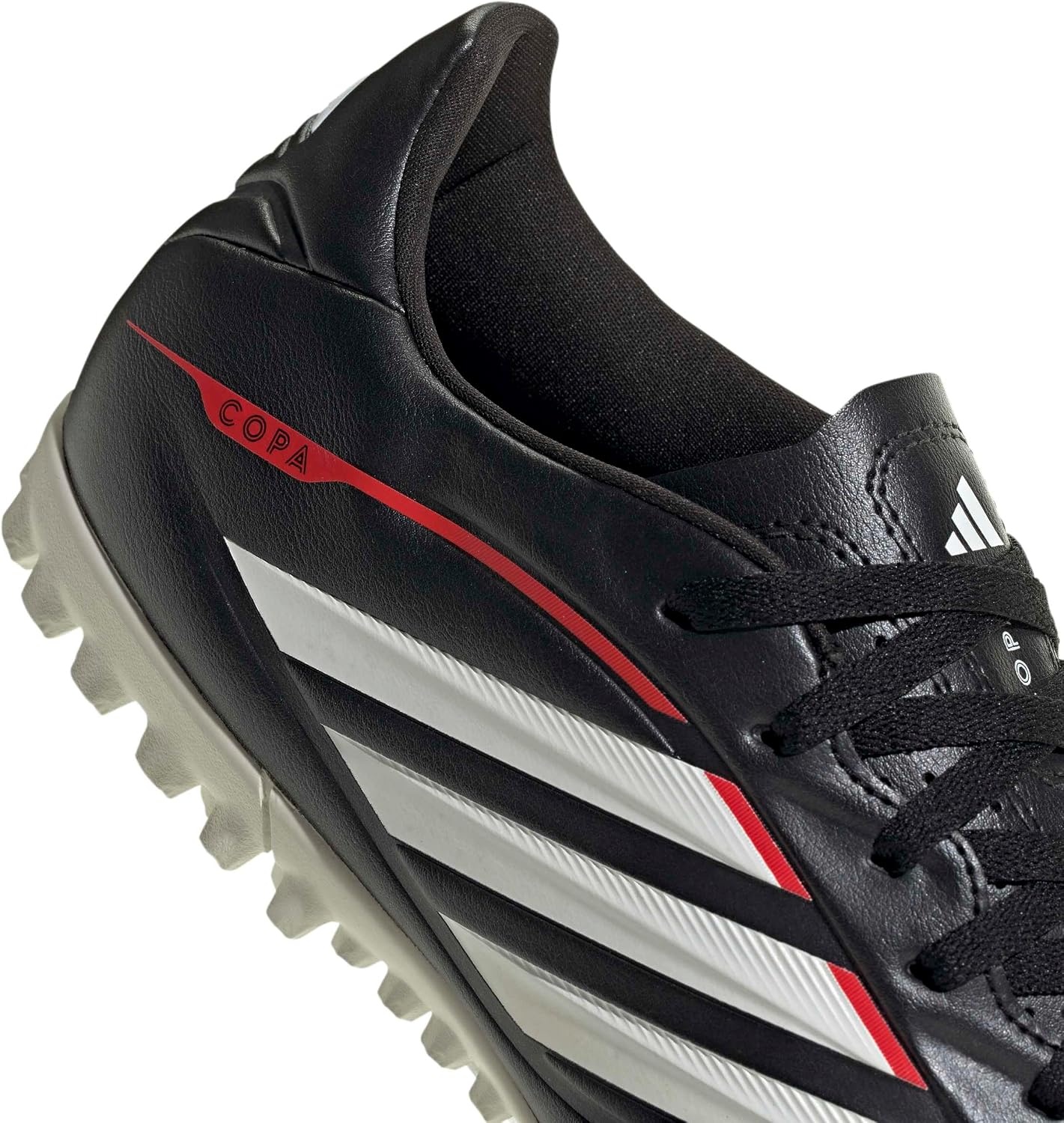 image:imageadidas Copa Pure Iv Club Tf Soccer CleatsBlackWhiteLucid Red