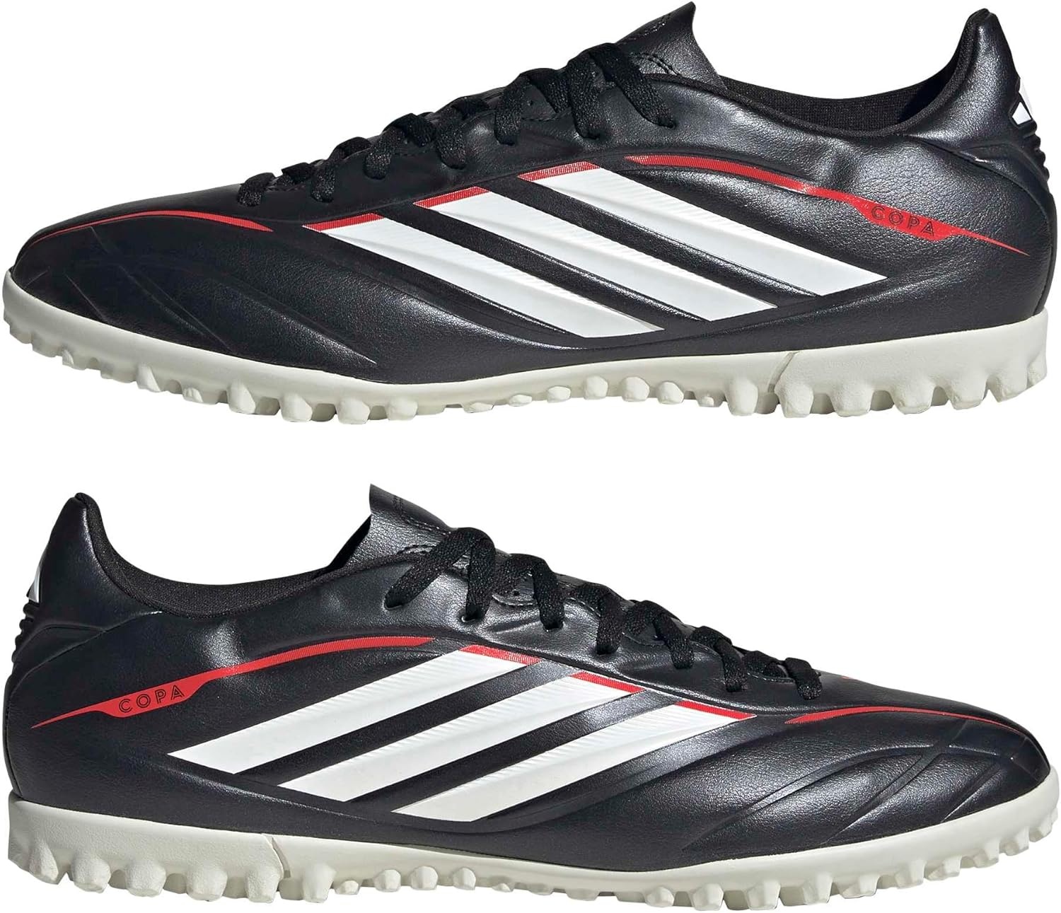 image:imageadidas Copa Pure Iv Club Tf Soccer CleatsBlackWhiteLucid Red