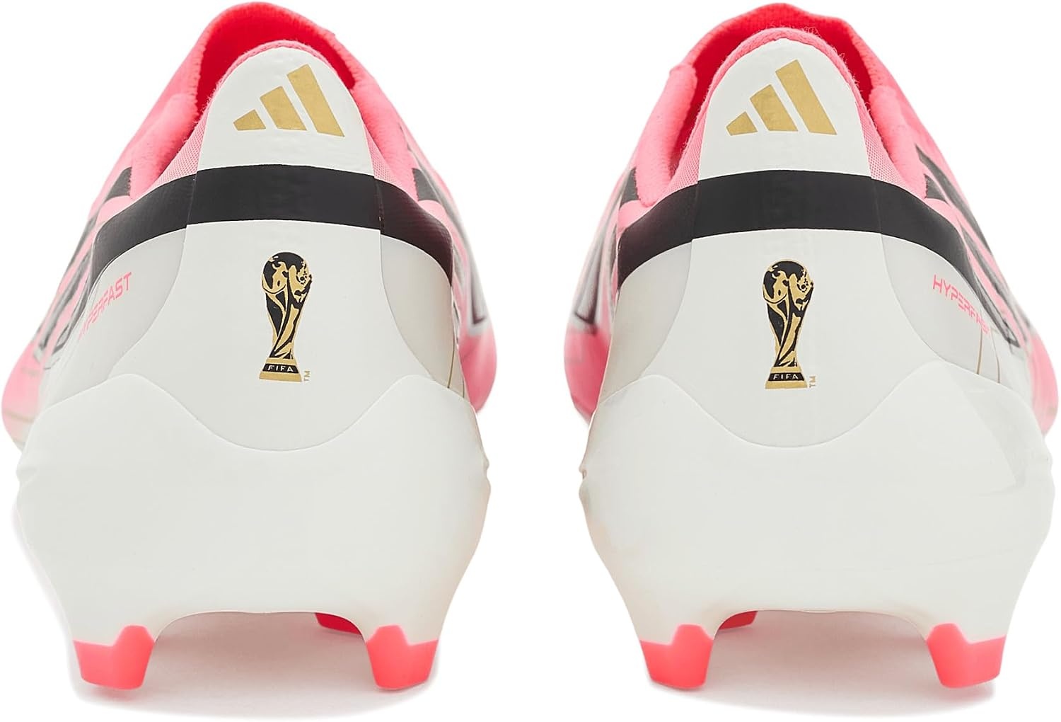image:imageadidas F50 Hyperfast League Laceless Firm Ground Soccer CleatsSolar TurboCore BlackGold Metallic