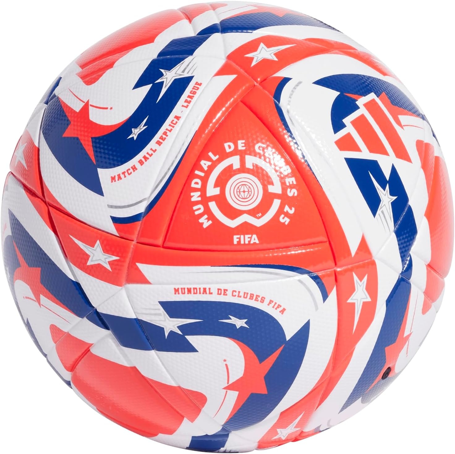 image:imageadidas FIFA Club World Cup Club Ball Inspired Design Durable Construction Official Tournament LogoWhiteLucid RedPower BlueSilverLeague