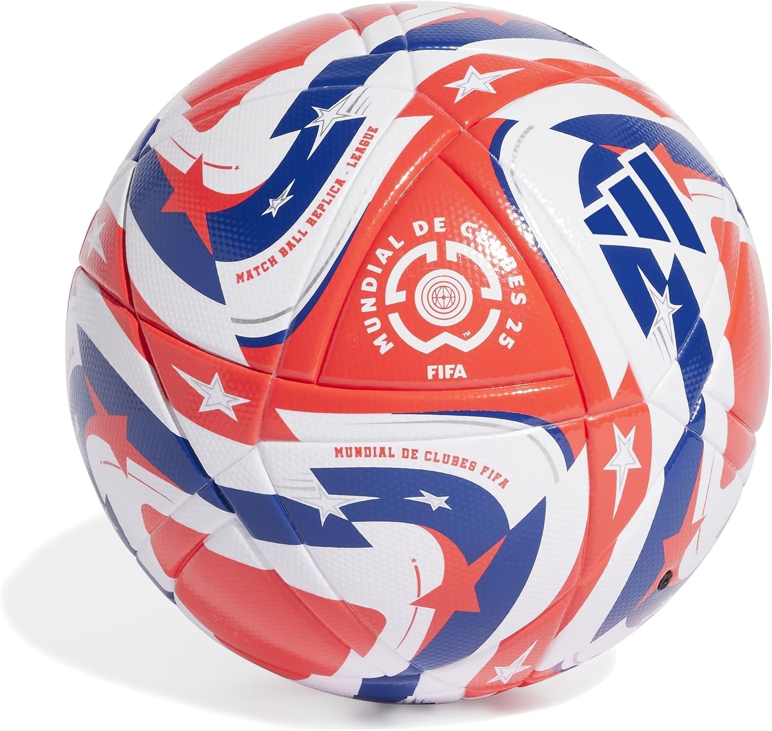 image:imageadidas FIFA Club World Cup Club Ball Inspired Design Durable Construction Official Tournament LogoWhiteLucid RedPower BlueSilverLeague