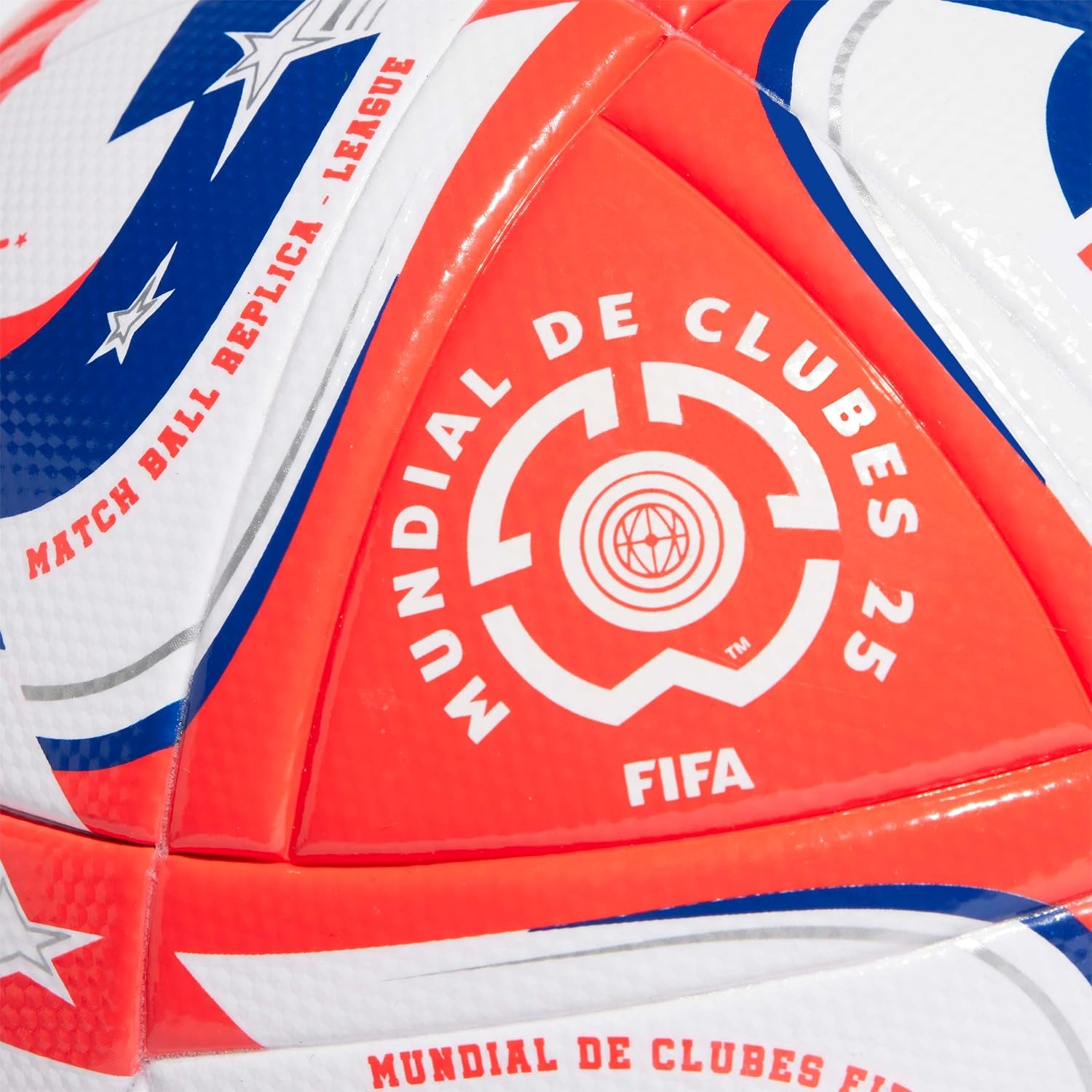 image:imageadidas FIFA Club World Cup Club Ball Inspired Design Durable Construction Official Tournament LogoWhiteLucid RedPower BlueSilverLeague
