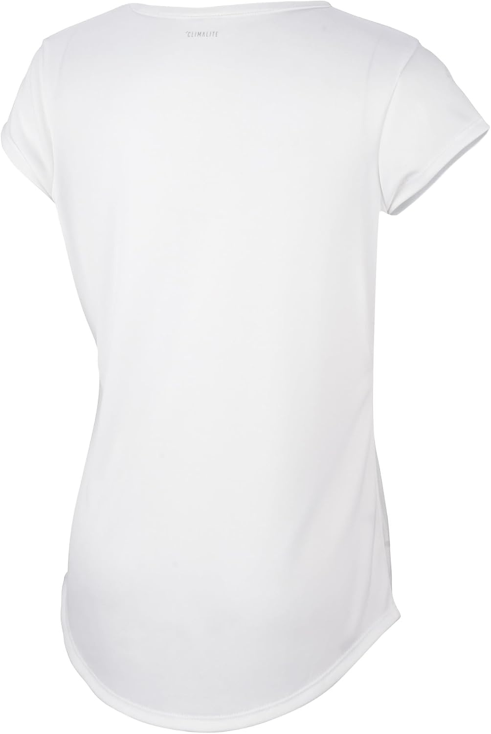 image:imageadidas Girls Short Sleeve Scoop Neck Tee TShirtWhite