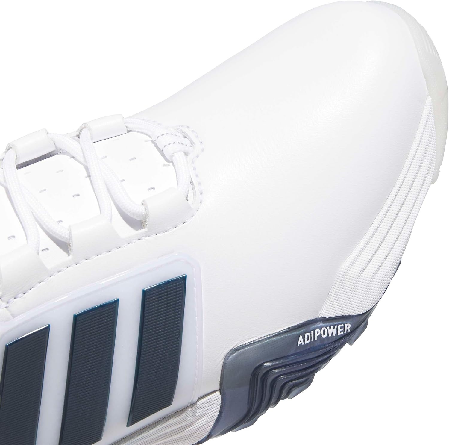 image:imageadidas Golf Adipower 26 SpikelessFtwr WhiteCollegiate NavyCrystal White