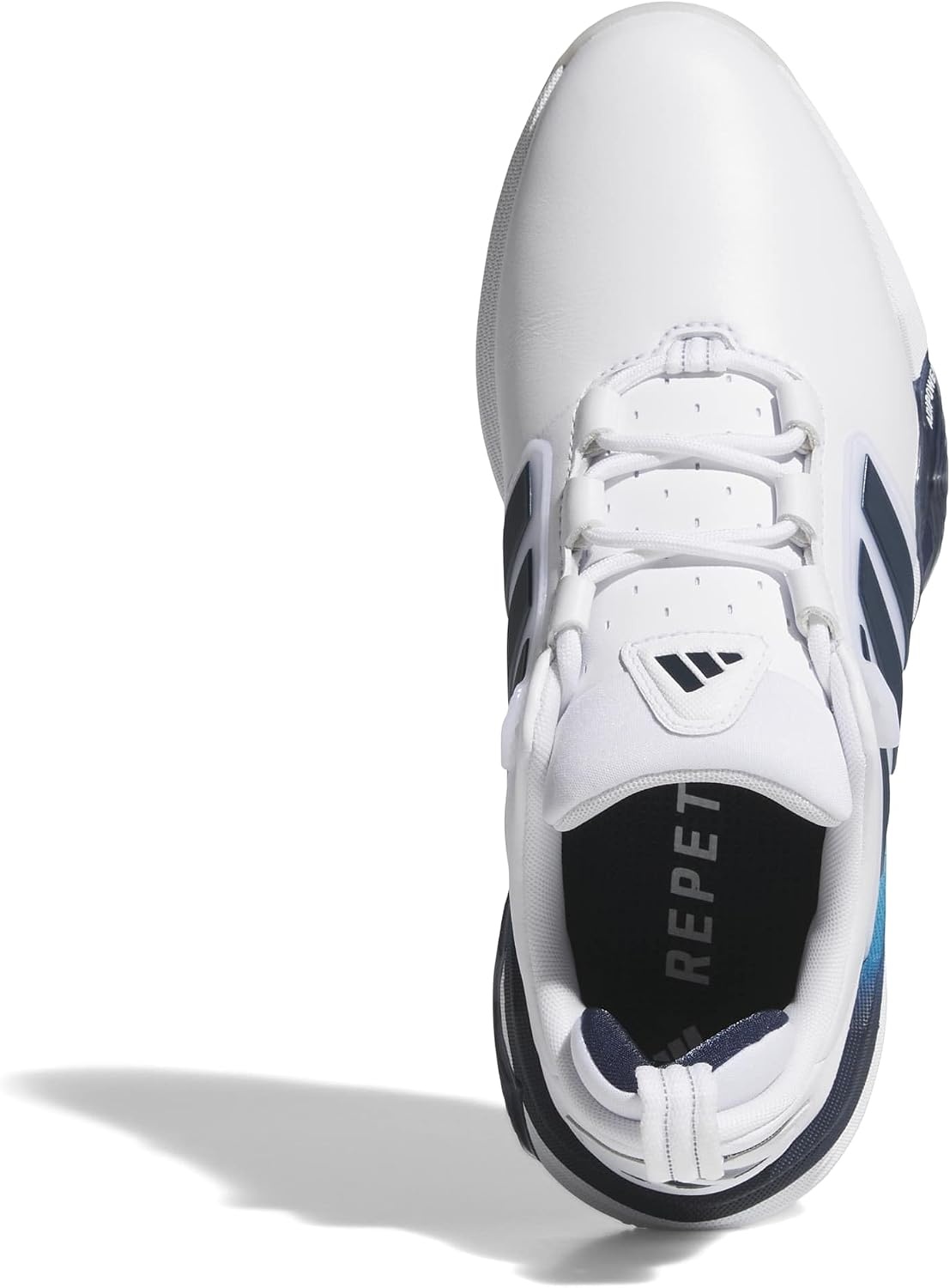 image:imageadidas Golf Adipower 26 SpikelessFtwr WhiteCollegiate NavyCrystal White