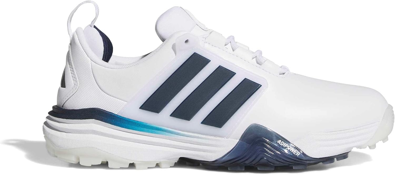 image:imageadidas Golf Adipower 26 SpikelessFtwr WhiteCollegiate NavyCrystal White