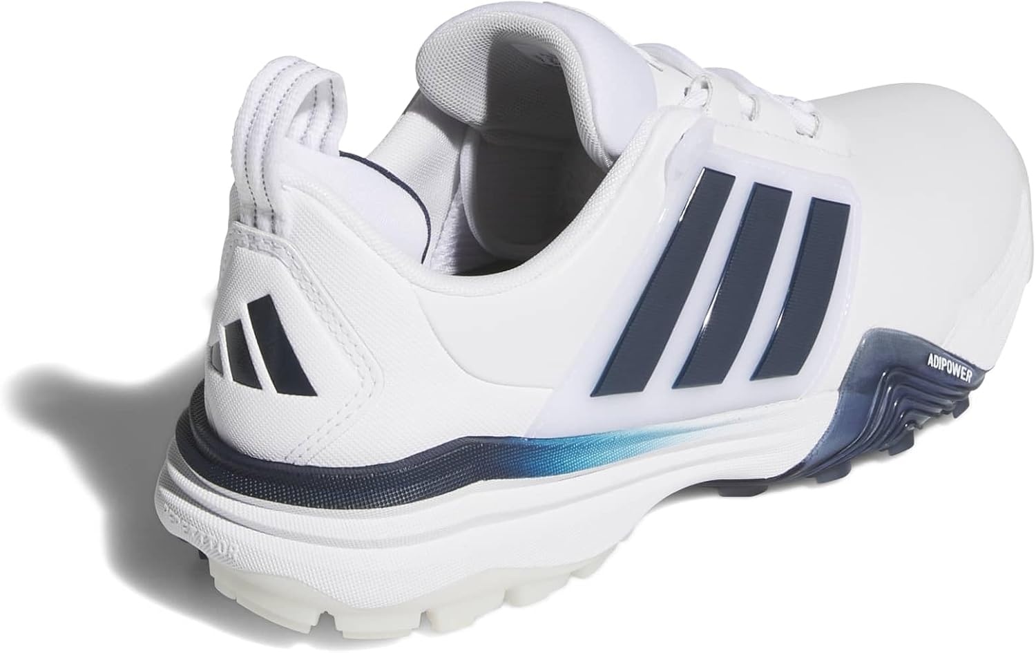 image:imageadidas Golf Adipower 26 SpikelessFtwr WhiteCollegiate NavyCrystal White