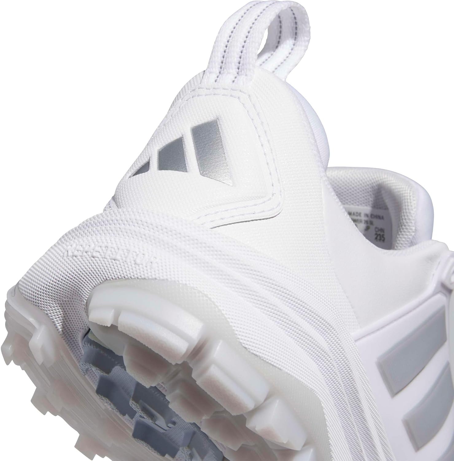 image:imageadidas Golf Adipower 26 SpikelessFtwr WhiteSilver MetDash Grey
