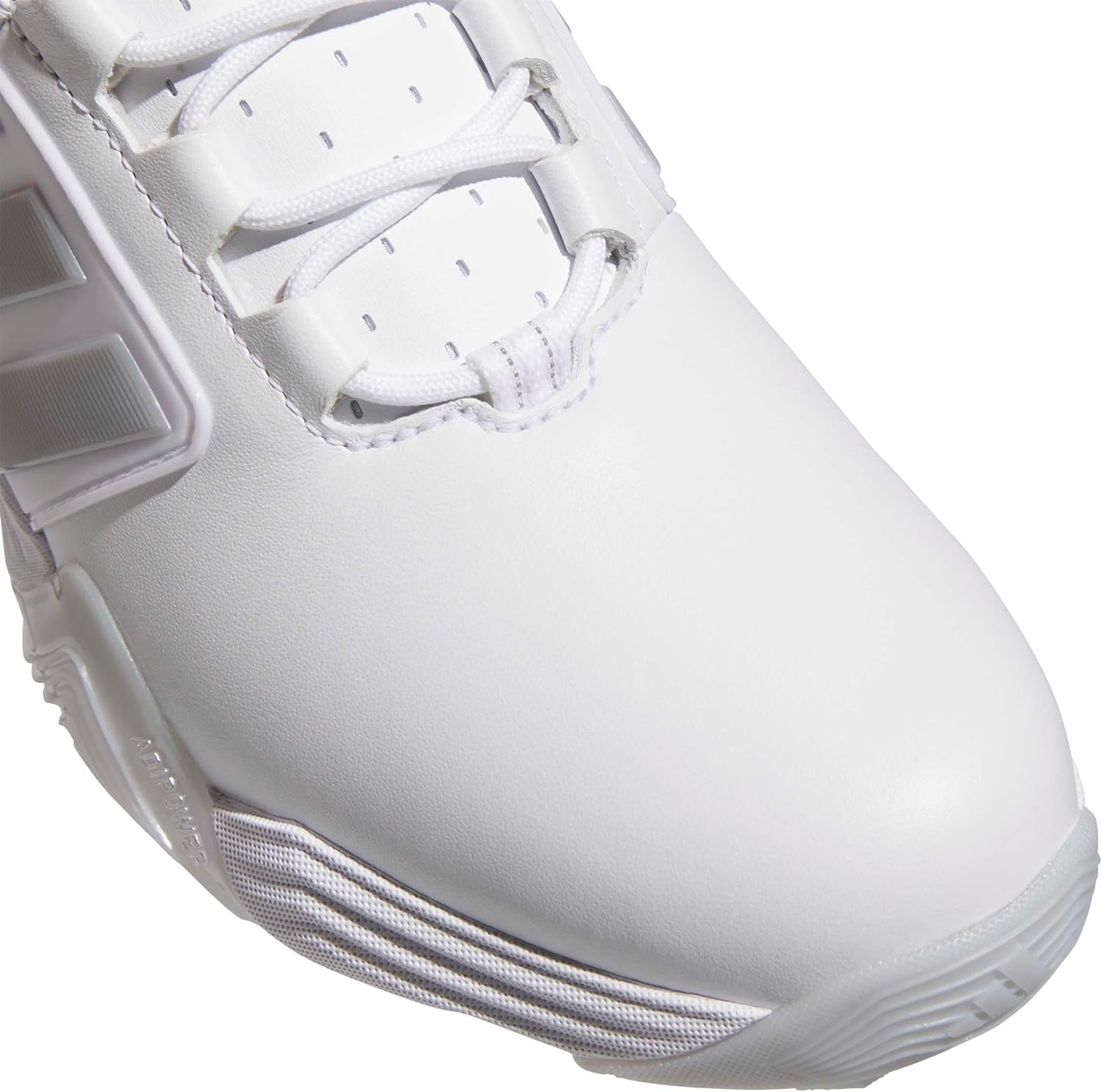 image:imageadidas Golf Adipower 26 SpikelessFtwr WhiteSilver MetDash Grey