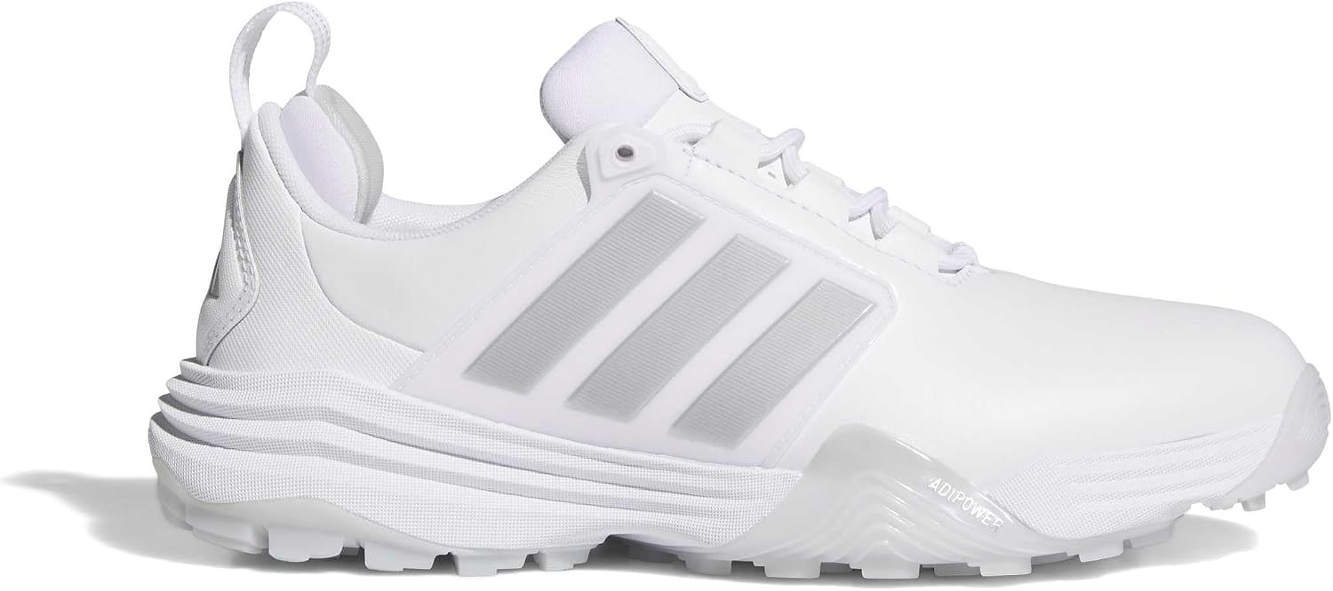 image:imageadidas Golf Adipower 26 SpikelessFtwr WhiteSilver MetDash Grey