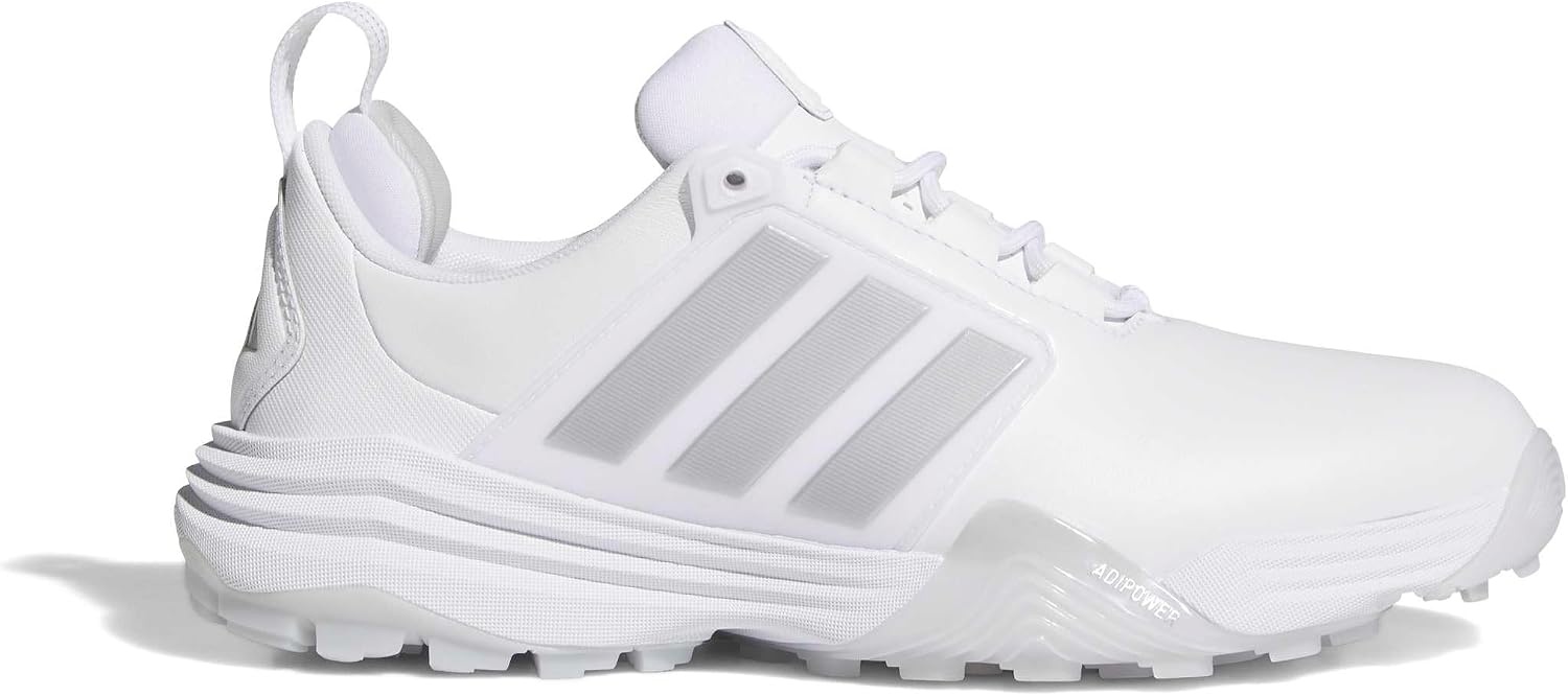 image:imageadidas Golf Adipower 26 SpikelessFtwr WhiteSilver MetDash Grey