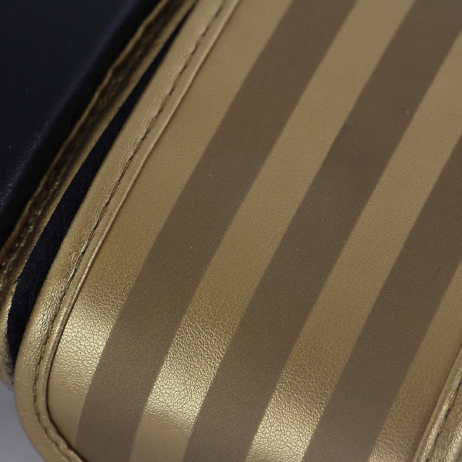 image:imageadidas Hybrid 200 Leather Boxing and Kickboxing Gloves for Women amp MenBLACKGOLD