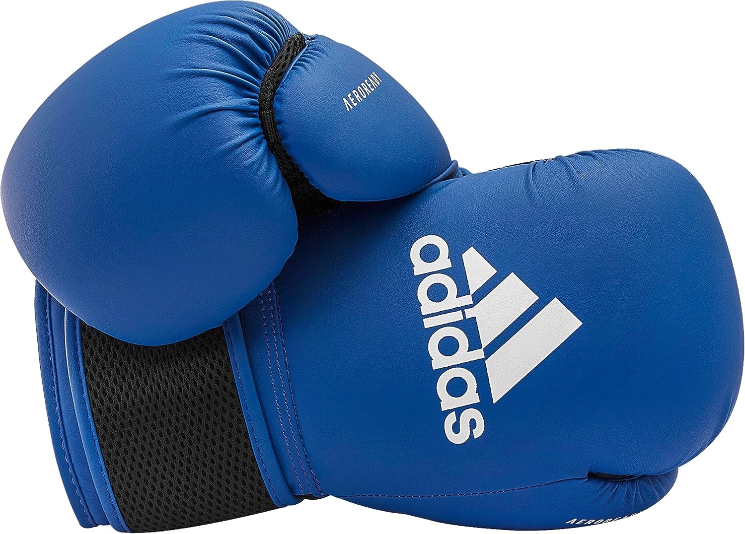 image:imageadidas Hybrid 25 Boxing Gloves for Boxing MMA Kickboxing Muay Thai Beginner Punching Bag Workouts Designed for Men amp Women Enhanced Training PerformanceBlue