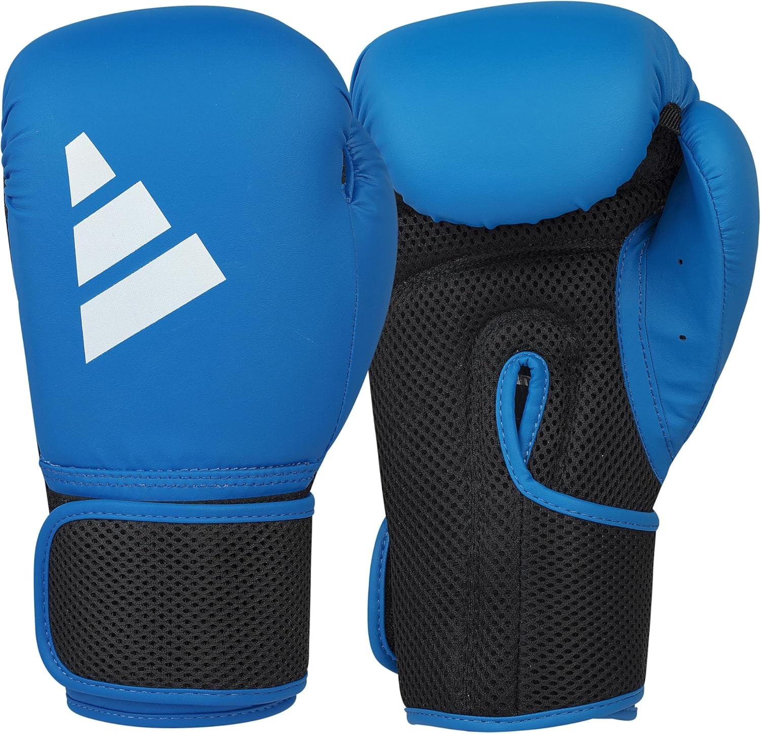 image:imageadidas Hybrid 25 Boxing Gloves for Boxing MMA Kickboxing Muay Thai Beginner Punching Bag Workouts Designed for Men amp Women Enhanced Training PerformanceBlue