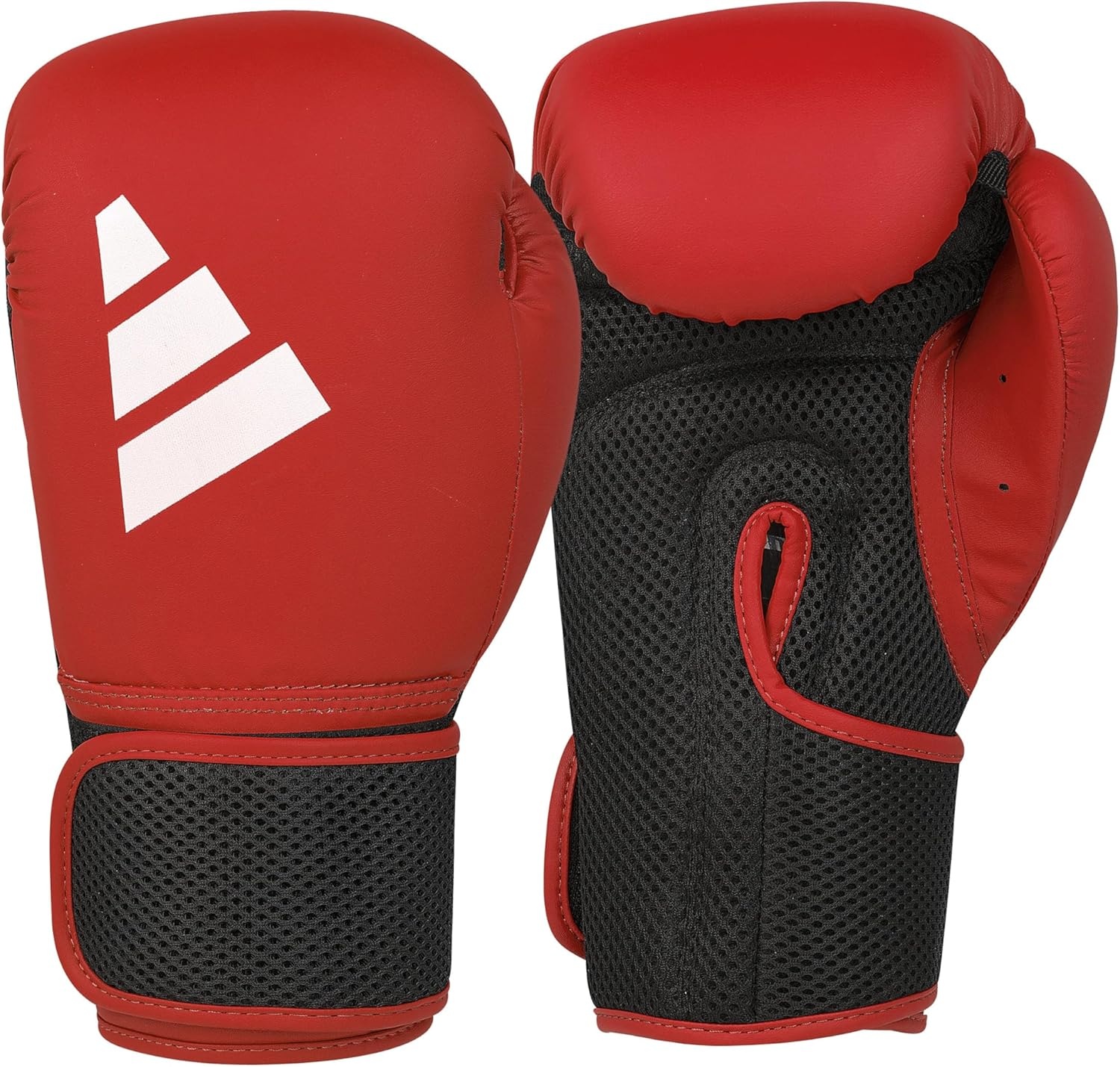 image:imageadidas Hybrid 25 Boxing Gloves for Boxing MMA Kickboxing Muay Thai Beginner Punching Bag Workouts Designed for Men amp Women Enhanced Training PerformanceRed