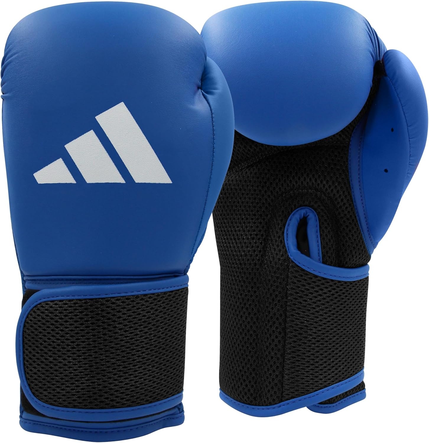 image:imageadidas Hybrid 25 Boxing Gloves for Boxing MMA Kickboxing Muay Thai Beginner Punching Bag Workouts Designed for Men amp Women Enhanced Training PerformanceBlue