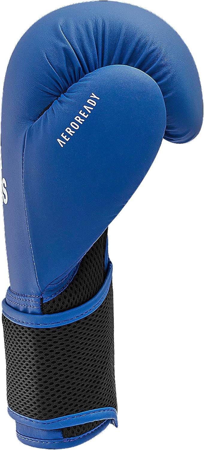 image:imageadidas Hybrid 25 Boxing Gloves for Boxing MMA Kickboxing Muay Thai Beginner Punching Bag Workouts Designed for Men amp Women Enhanced Training PerformanceBlue