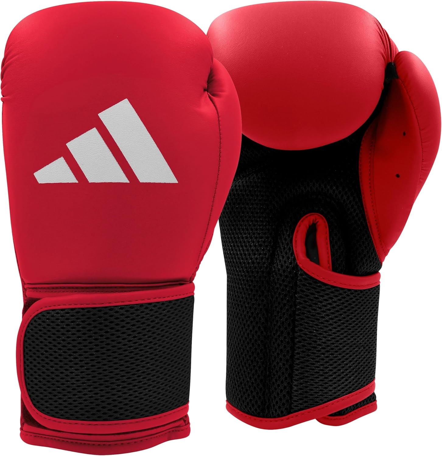 image:imageadidas Hybrid 25 Boxing Gloves for Boxing MMA Kickboxing Muay Thai Beginner Punching Bag Workouts Designed for Men amp Women Enhanced Training PerformanceRed